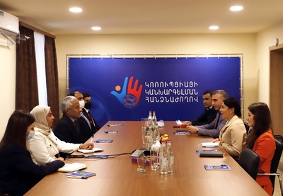 Արաբական Միացյալ Էմիրությունների վերահսկիչ պալատի նախագահը հյուրընկալվել է Կոռուպցիայի կանխարգելման հանձնաժողովում