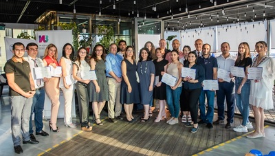 A group of employees of CPC was awarded the certificate of the International Academy of Business