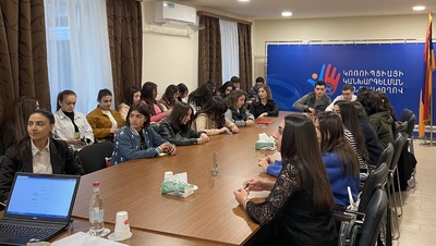 A group of students of National Polytechnic University of Armenia was presented the main tools for preventing corruption in our country