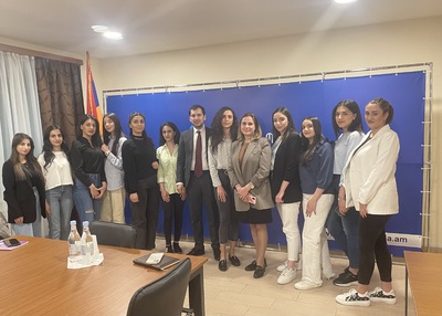 Պրակտիկայի անցկացում Կոռուպցիայի կանխարգլման հանձնաժողովում