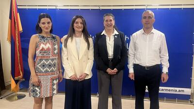 Կոռուպցիայի կանխարգելման հանձնաժողովի անդամները հանդիպել են ԱՄՆ ՄԶԳ Եվրոպայի և Եվրասիայի բյուրոյի ղեկավար Էրին ՄըՔիին